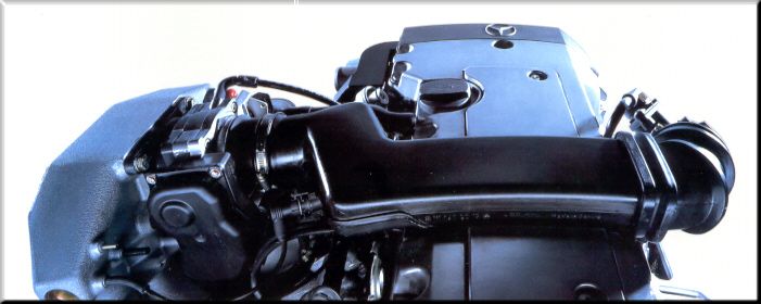 4-Zylinder-Reihenmotor des E 220